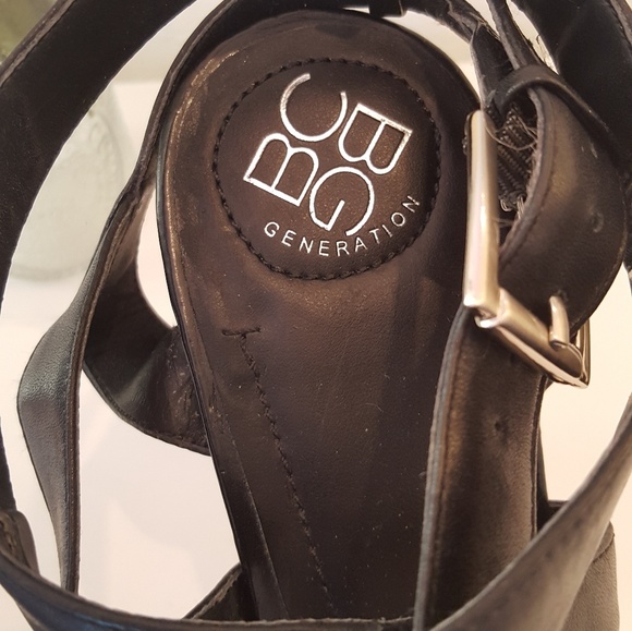 BCBG Generation Leather Stiletto Sandal - Picture 2 of 7